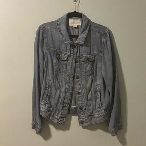 Pilcro and the Letterpress Light Blue Denim Jacket